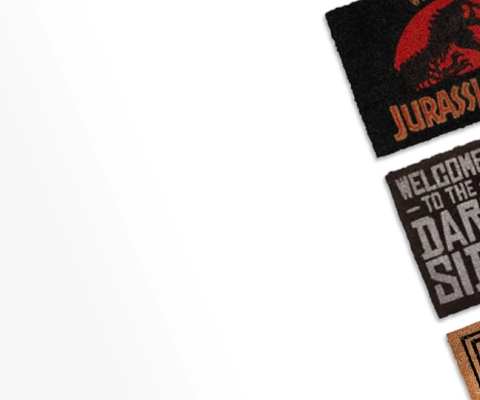 Czyste kroki, czyste wnętrze!#Zrób dobre wejście, dzięki wycieraczkom ze znanymi motywami.