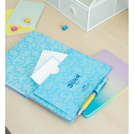 Disney Stitch - Plush Notebook A5 + Flashlight Pen from the Tropical Collection