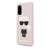 Karl Lagerfeld Fullbody Silikon Iconic - Samsung Galaxy S20 Fall (Hellrosa)