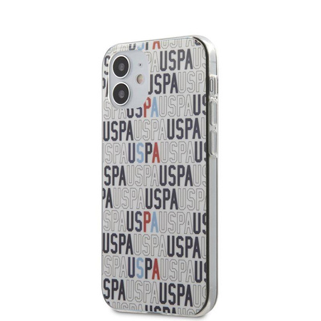 US Polo Assn Logo Mania - iPhone 12 / iPhone 12 Pro Case (white)
