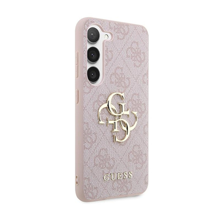 Guess 4G Big Metal Logo - Étui Samsung Galaxy A55 5G (rose)