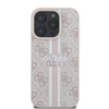 Guess 4G Printed Stripes MagSafe - iPhone 16 Pro Case (pink)