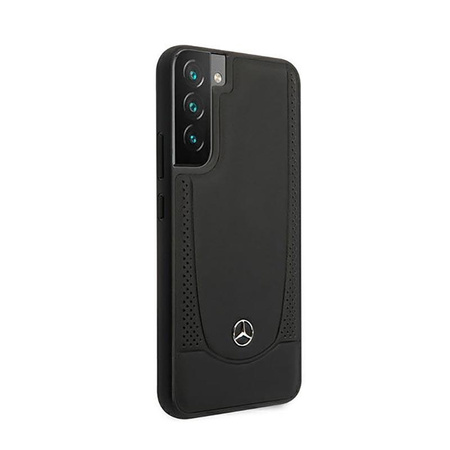 Mercedes Leather Urban Line - Hülle für Samsung Galaxy S22+ (Schwarz)