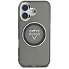 Guess IML Metal Mountain Logo MagSafe - étui pour iPhone 16 (noir)