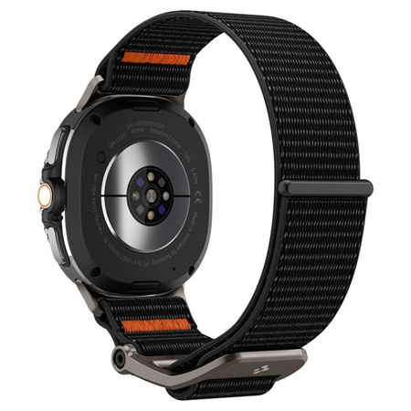 PASEK DO GALAXY WATCH 8 | 8 CLASSIC 40 44 46 SPIGEN ORYGINALNY CZARNY