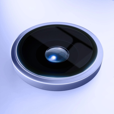 3mk HARDY Lens Protection Pro - Sklo na objektiv fotoaparátu iPhone 17 (Light Blue)