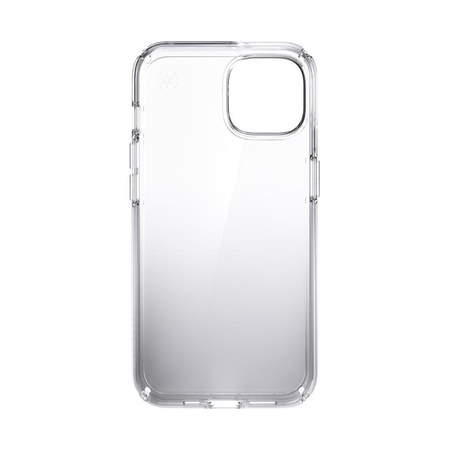 Speck Presidio Perfect-Clear + Ombre - Coque pour iPhone 13 avec revêtement MICROBAN (Clear/Atmosphere Fade)