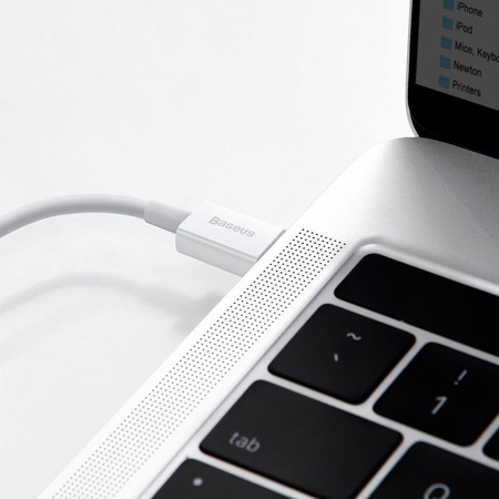 Baseus Superior Series - USB-C to Lightning PD 20W connection cable 1m (white)