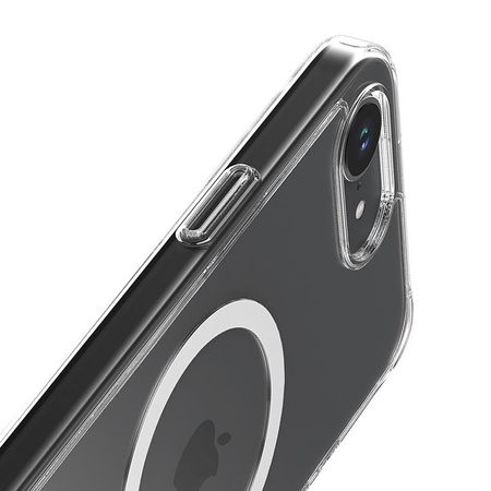 Crong Clear MAG Cover - Custodia MagSafe per iPhone 16e (trasparente)