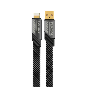 WEKOME WDC-190 Mecha Serie - USB-A zu Lightning Schnellladeanschlusskabel 1 m (Anlauffarbe)