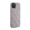 Guess 4G Collection Leather Metal Logo MagSafe - iPhone 15 Plus / 14 Plus Case (pink)
