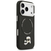 Karl Lagerfeld Karl & Choupette Pins MagSafe - Case for iPhone 17 Pro Max (black)