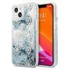 Guess Peony Liquid Glitter - iPhone 13 Tasche (blau)