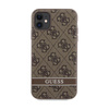 Guess 4G Printed Stripe - iPhone 11 / iPhone XR Tasche (braun)