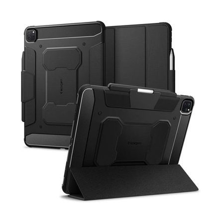 Spigen Rugged Armor Pro - tok iPad Pro 13" (M4, 2024) (fekete)