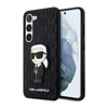 Karl Lagerfeld NFT Saffiano Monogram Ikonik - Étui Samsung Galaxy S23 (noir)