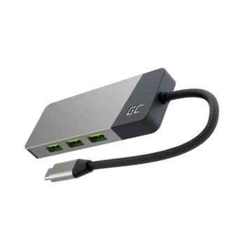 Green Cell - Dokkolóállomás HUB USB-C HDMI 4K DEX SD & MicroSD kártyahely USB 3.1