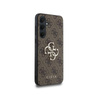 Guess 4G Big Metal Logo - Samsung Galaxy A35 5G Case (brown)
