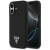Guess Silicone Triangle Logo MagSafe - iPhone 17 Case (black)