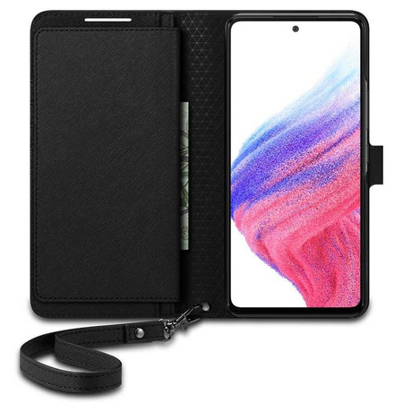 Spigen Wallet S - pouzdro pro Samsung Galaxy A53 5G (černé)