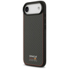 Custodia Red Bull Kevlar Logo Matt MagSafe per iPhone Air (nera)