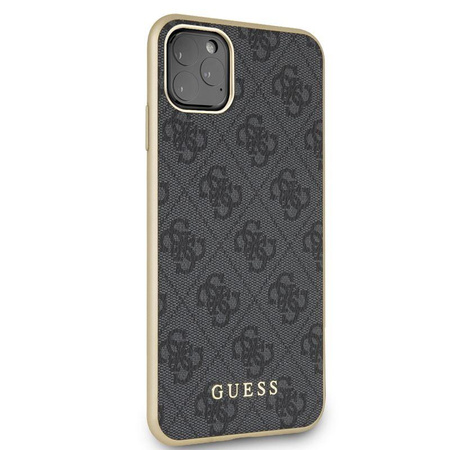 Guess 4G Charms Kollektion - iPhone 11 Pro Max Hülle (grau)