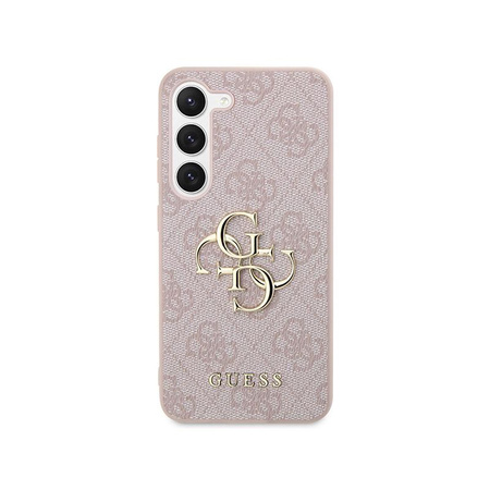Guess 4G Big Metal Logo - Etui Samsung Galaxy S23+ (różowy)