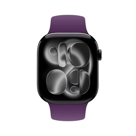 Crong Liquid - Armband für Apple Watch 44/45/46/49 mm (Pflaume)