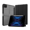 Crong PrimeFolio – Etui iPad Air 11” M3 (2025) / iPad Air 11” M2 (2024) / iPad Air 10.9” (5-4 gen.) / iPad Pro 11" (2022-2021) (czarny/przezroczysty)