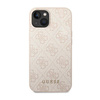 Guess 4G Metal Gold Logo - iPhone 14 Case (pink)