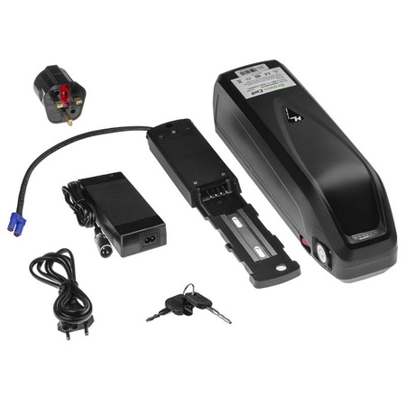 Green Cell - 48V 15Ah Akku für E-Bike Li-Ion Unterrohr mit Ladegerät