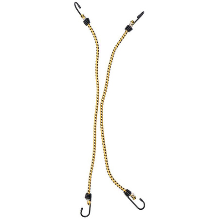 Kinzo - Gepäckbefestigungsgummis 60 cm 2 Stück.