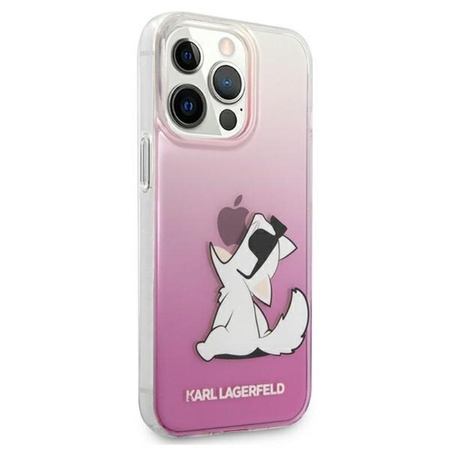 Karl Lagerfeld Choupette Fun - iPhone 13 Pro Max Case (pink)