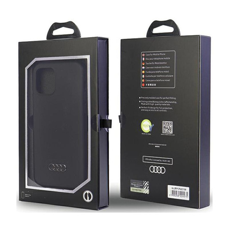 Audi Silicone Case - Hülle für iPhone 12 / iPhone 12 Pro (Schwarz)