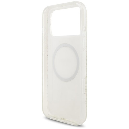 ETUI DO IPHONE 17 PRO MAX do MAGSAFE GUESS BIAŁE ORYGINALNE ZE SMYCZĄ MODNE