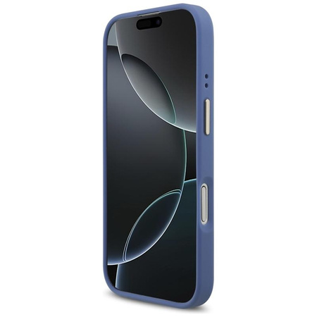 Guess 4G Strass Logo MagSafe - Case iPhone 17 (Blue)