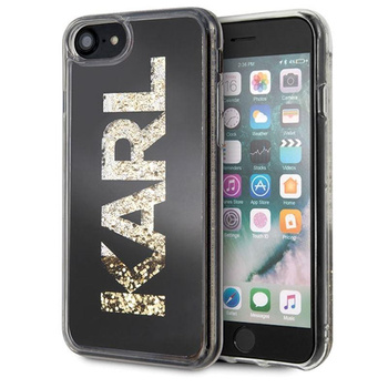 Karl Lagerfeld Logo Karl - iPhone SE 2020 / 8 / 7 tok (arany csillogás)
