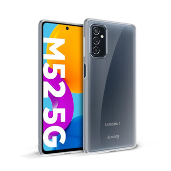 Crong Crystal Slim Hülle - Samsung Galaxy M52 5G Gehäuse (Transparent)