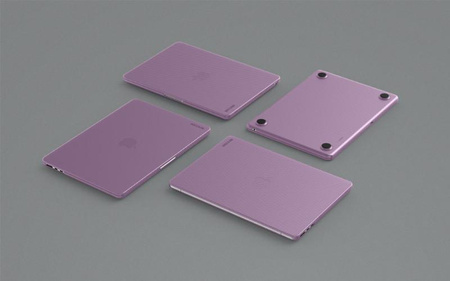 Incase Hardshell - pouzdro pro MacBook Air 13,6” M4 (2025) / M3 (2024) / M2 (2022) (Dots/Ice Pink)