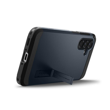 Spigen Tough Armor - Etui pour Samsung Galaxy A56 5G (Metal Slate)