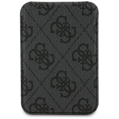 ETUI DO IPHONE 17 PRO do MAGSAFE GUESS + PORTFEL MAGNETYCZNY ZESTAW CZARNY