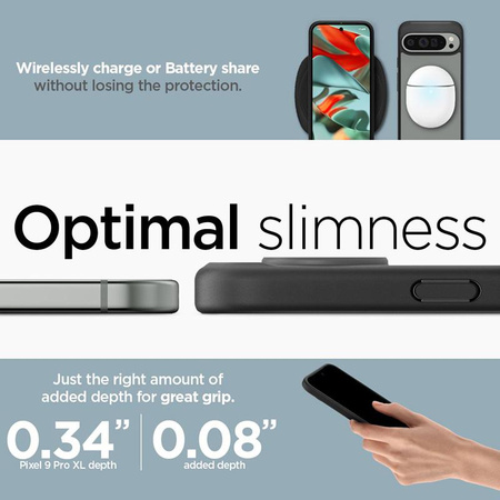 Spigen Ultra Hybrid - Hülle für Google Pixel 9 Pro XL (Matte Black)