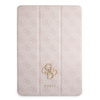 Guess 4G Big Metal Logo - Etui iPad Pro 12.9" 2021 (różowy)
