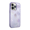 Guess Peony Glitter Case - iPhone 14 Pro Max Case (Lilac)