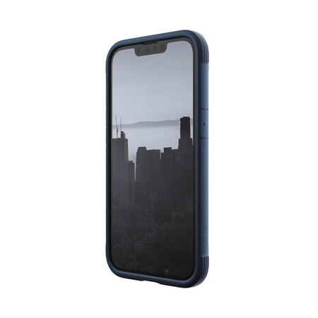 X-Doria Raptic Shield - Aluminum Case for iPhone 14 (Drop-Tested 3m) (Marine Blue)