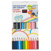 Topwrite - Set de crayons de couleur 12pcs. avec aiguisoir