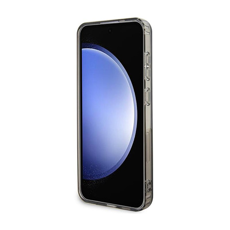 Karl Lagerfeld IML Karl & Choupette Glitter MagSafe - pouzdro Samsung Galaxy S24+ (černé)