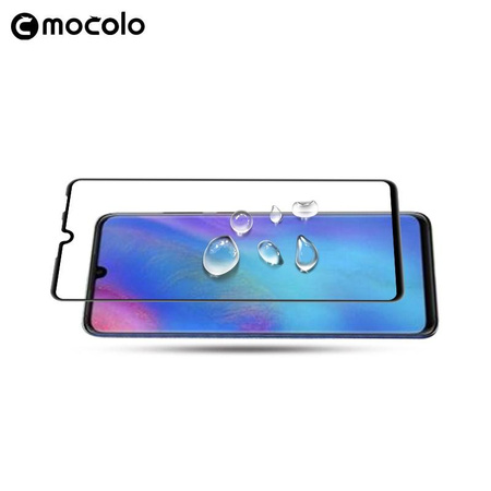 Mocolo 3D 9H Full Glue - Verre de protection intégrale pour Huawei P30 Lite (Noir)