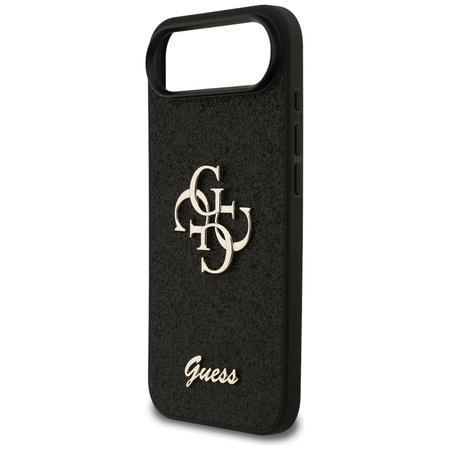 ETUI DO IPHONE AIR GUESS GLITTER ORYGINALNE CZARNE ELEGANCKIE MODNE CASE