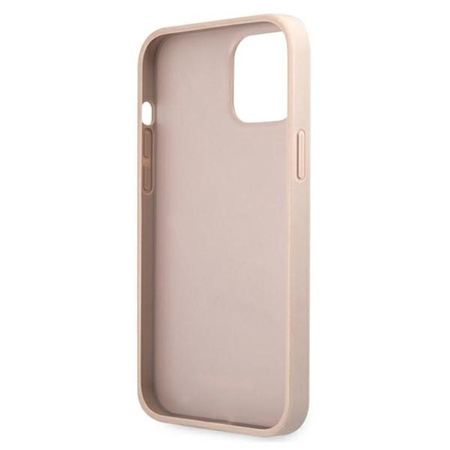 Guess 4G Big Metal Logo - iPhone 12 / iPhone 12 Pro Case (pink)